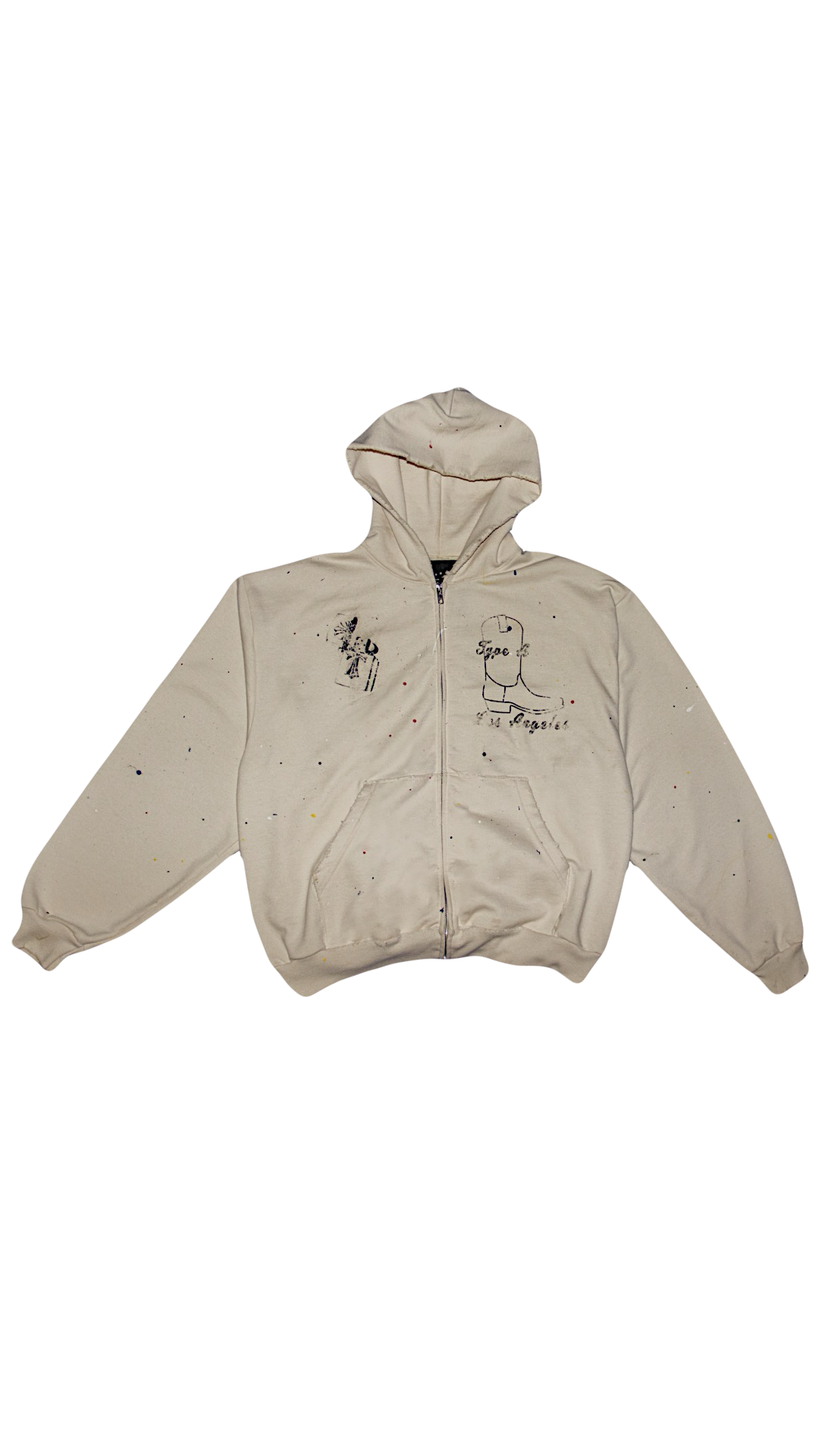 'Flash Tat' Zip