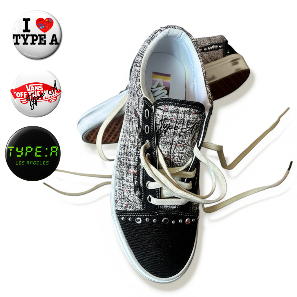 Vans x Type A Studded Pearlized Old Skool