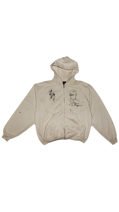 'Flash Tat' Zip
